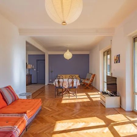 公寓 Tennis Flat With Sea View By Wonderful Italy 圣雷默