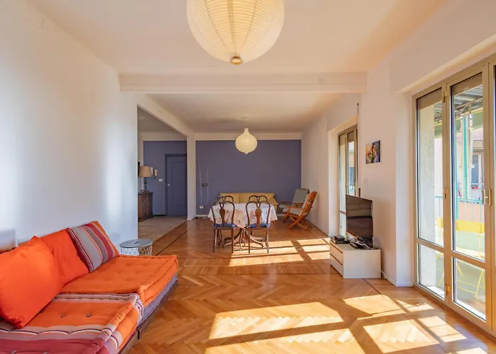 아파트 Tennis Flat With Sea View By Wonderful Italy 산레모